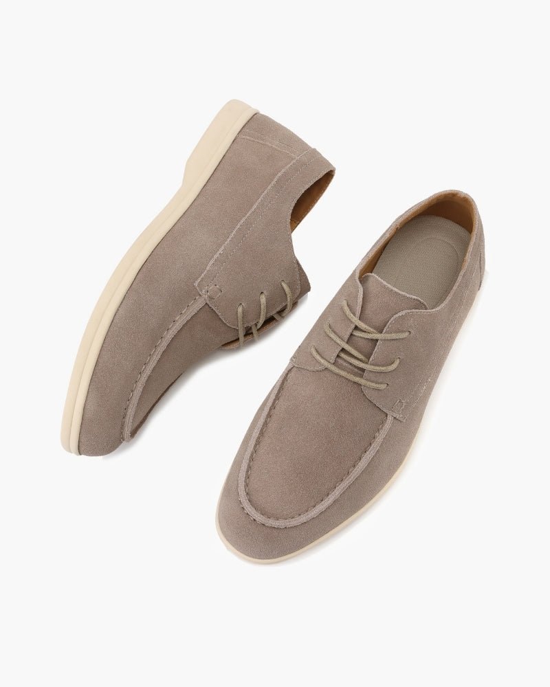 Premium Suede Lace Shoes - LeveFit