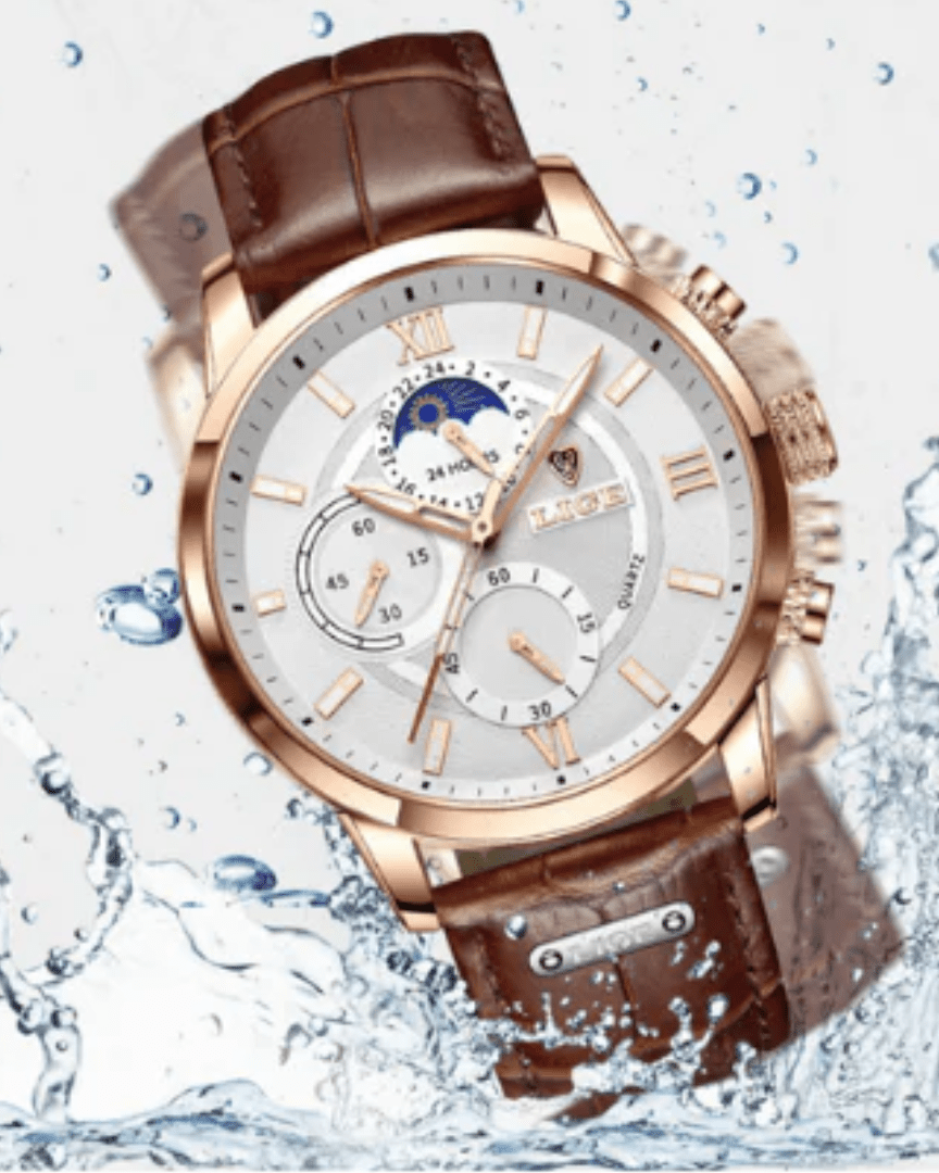Lugano Classic Watch (Waterproof) - LeveFit