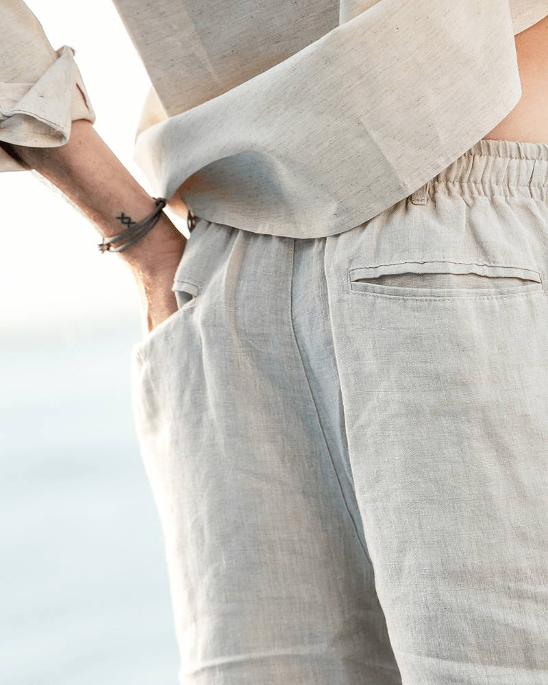 Casablanca - Premium Linen Shorts - LeveFit