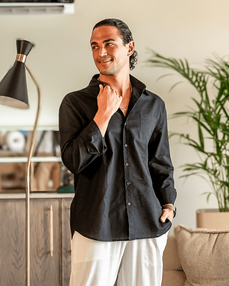 Cape Town - 100% Linen Shirt - LeveFit