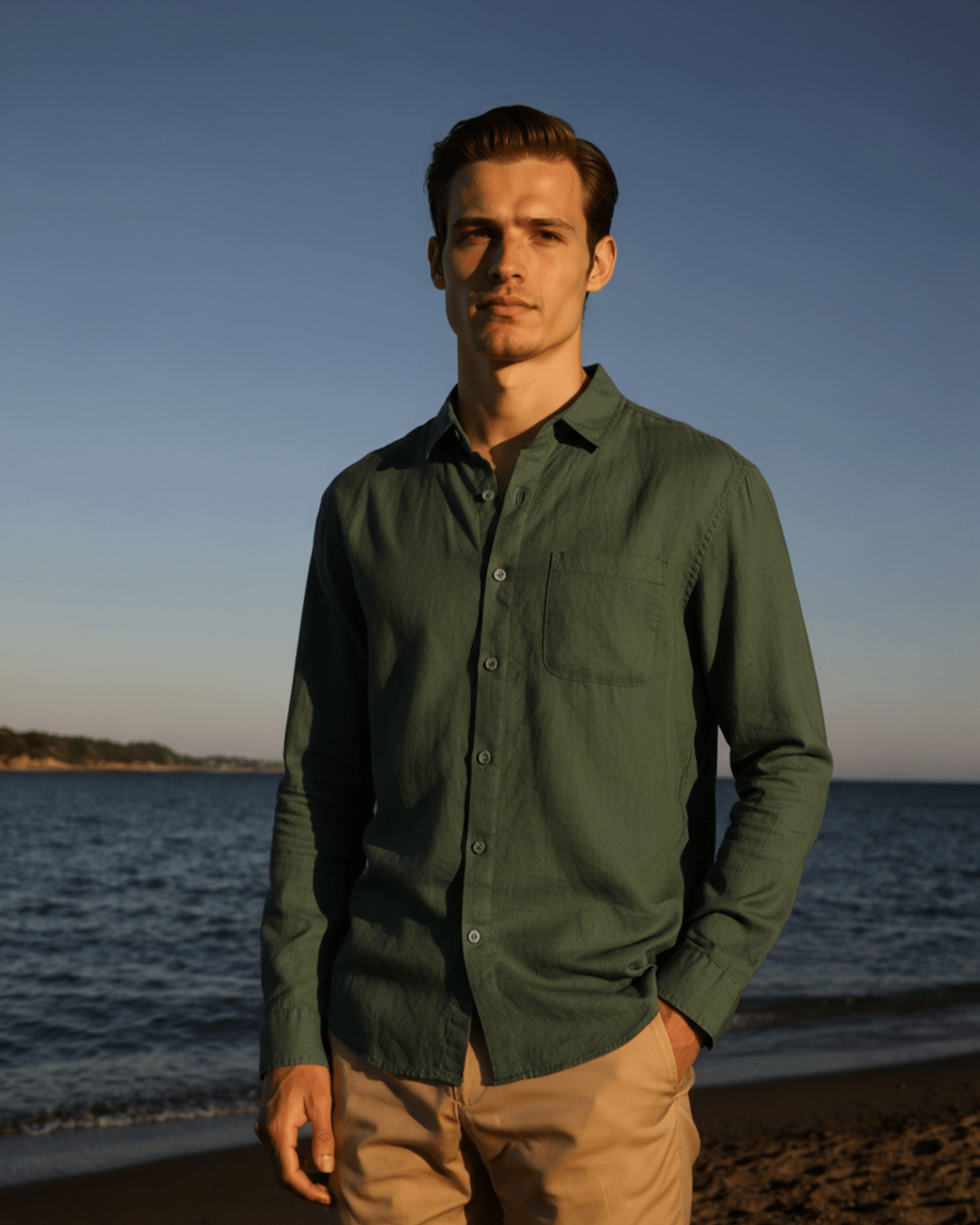 Cape Town - 100% Linen Shirt - LeveFit