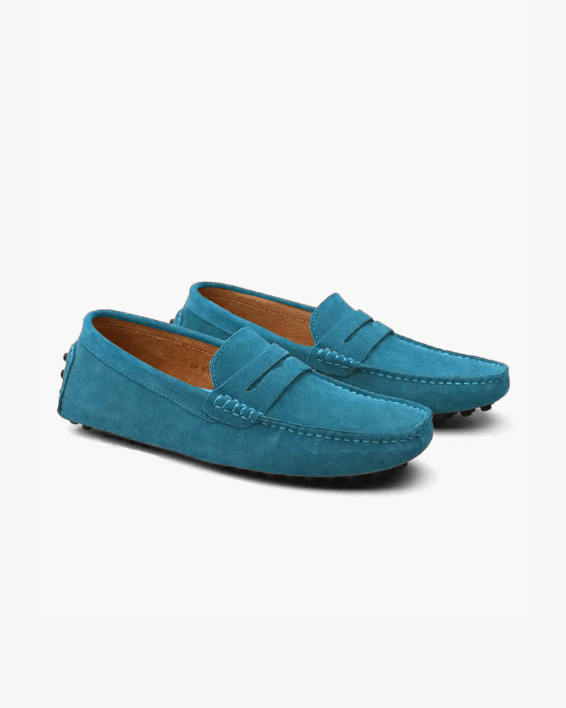 Suede Driver Loafers - LeveFit