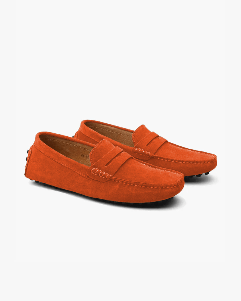 Suede Driver Loafers - LeveFit