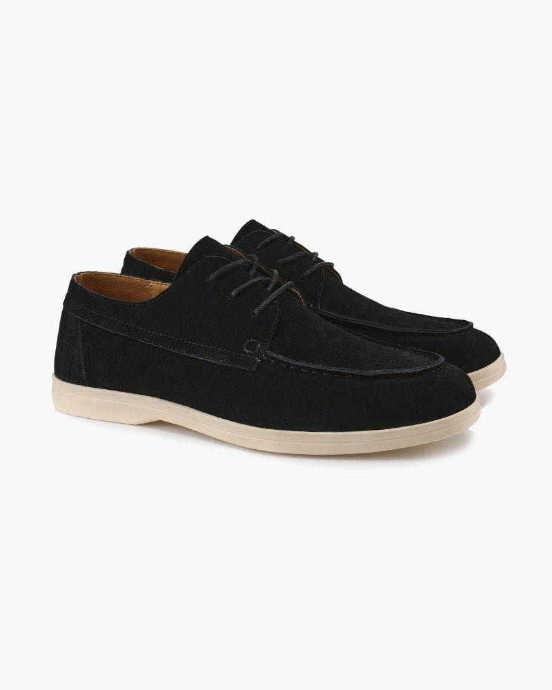 Premium Suede Lace Shoes - LeveFit