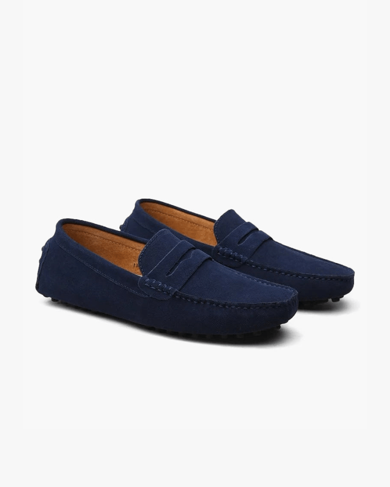 Suede Driver Loafers - LeveFit