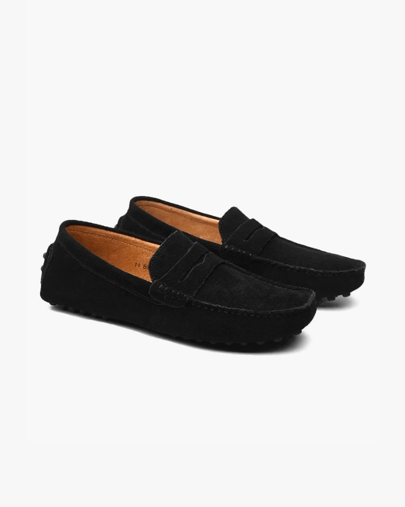 Suede Driver Loafers - LeveFit