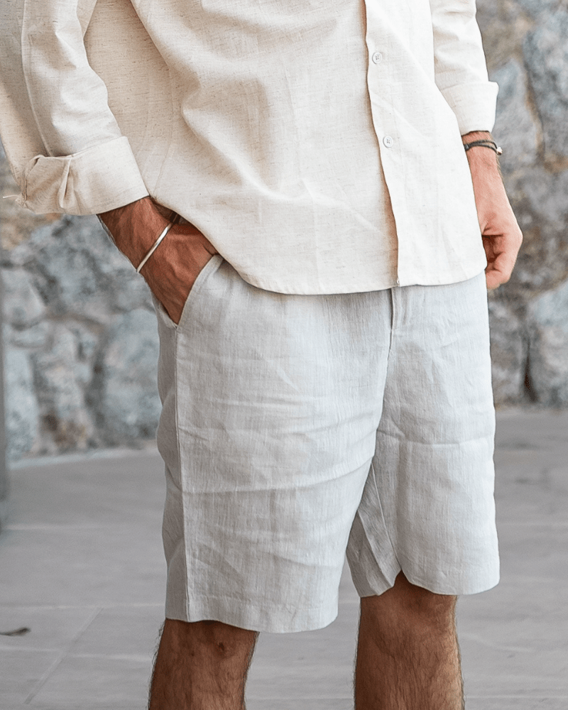 Casablanca - Premium Linen Shorts - LeveFit