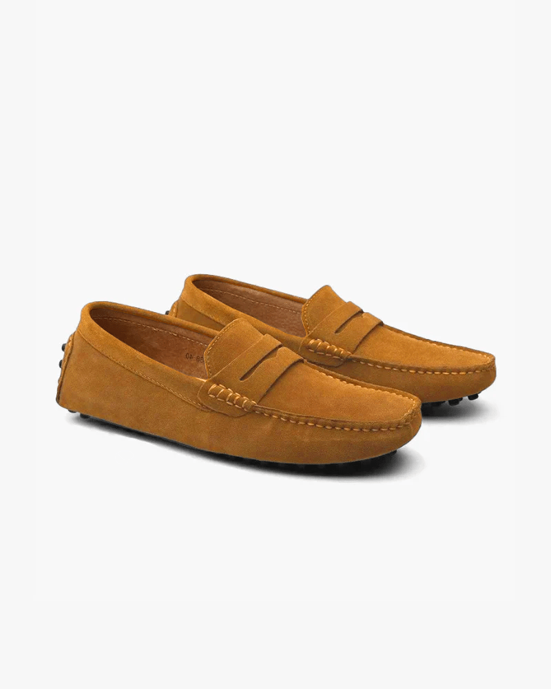 Suede Driver Loafers - LeveFit