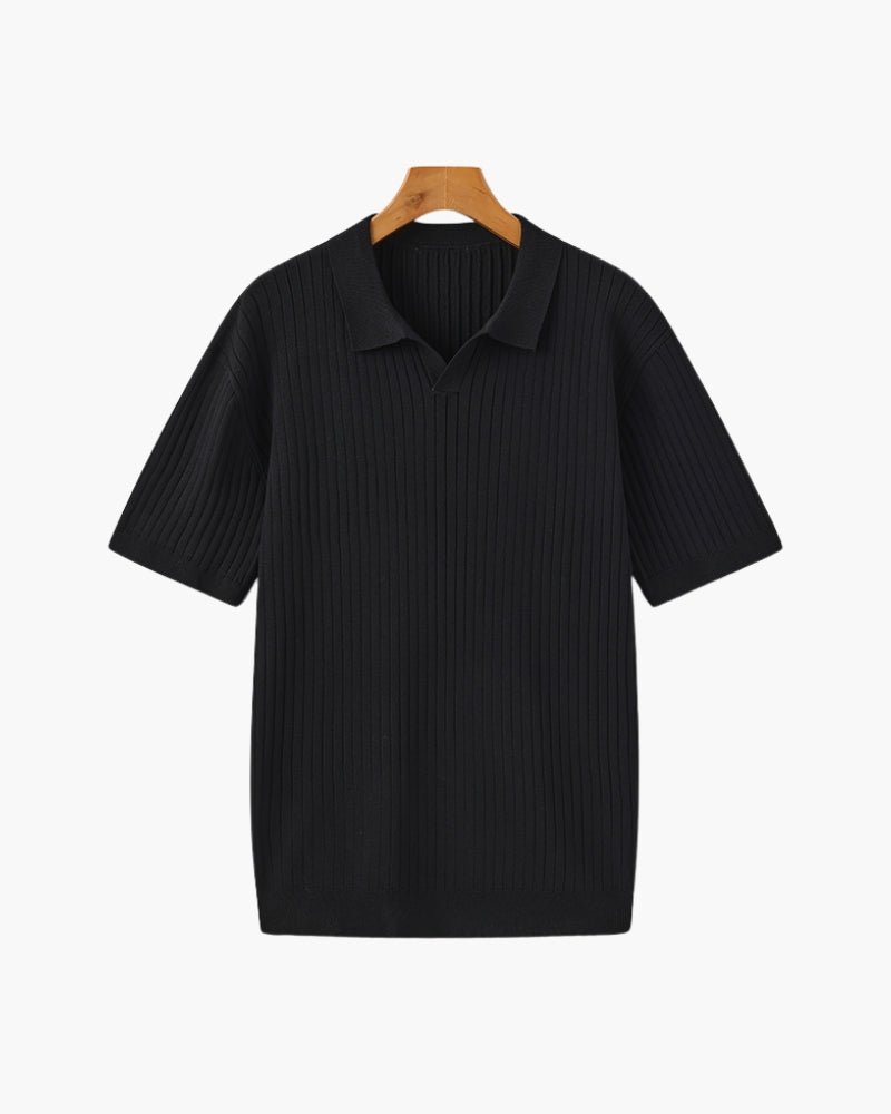 Premium Ribbed Polo - LeveFit