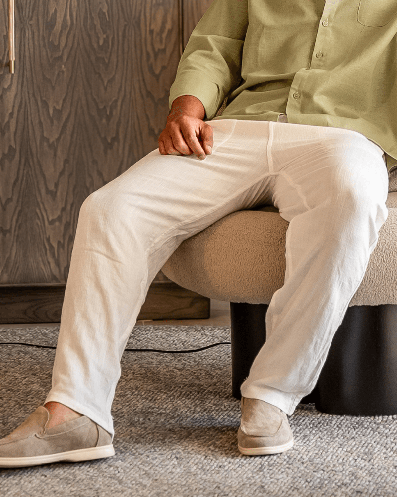 Marrakech - Linen Pantalon (Slim Fit) - LeveFit